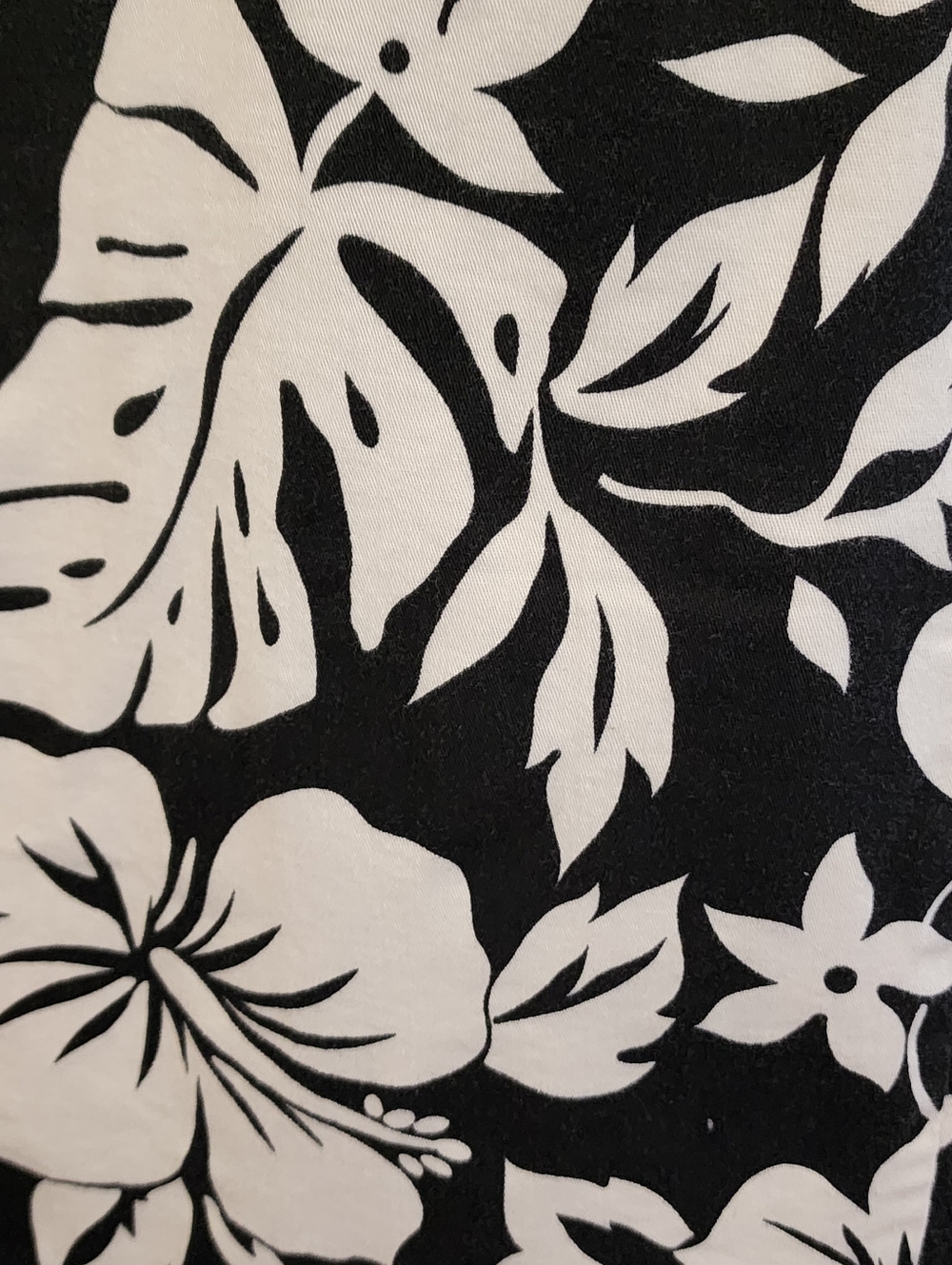 Briggs New York black and white floral shift dress full back zip - Picture 9 of 12